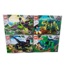 Dinosaurios World X 4 Juguete Armable Ar