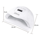Lampara De Uñas Sun X5 Plus 54w Led Uv