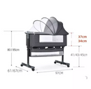 CUNA MULTIFUNCIONAL CON COLCHONETA