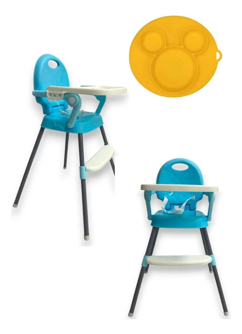 Silla Comedor 3 En 1 Bebes .