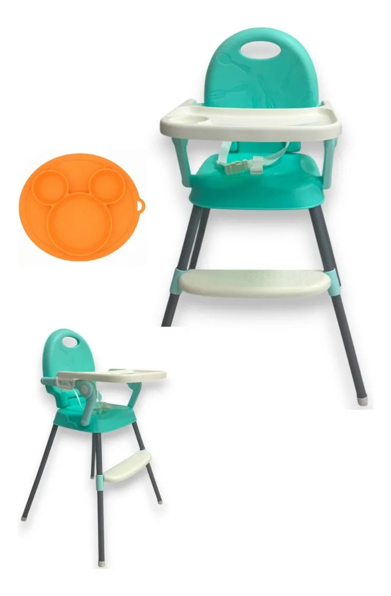 Silla Comedor 3 En 1 Bebes .