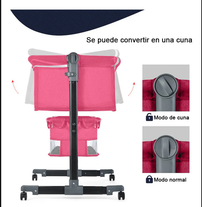 CUNA MULTIFUNCIONAL CON COLCHONETA