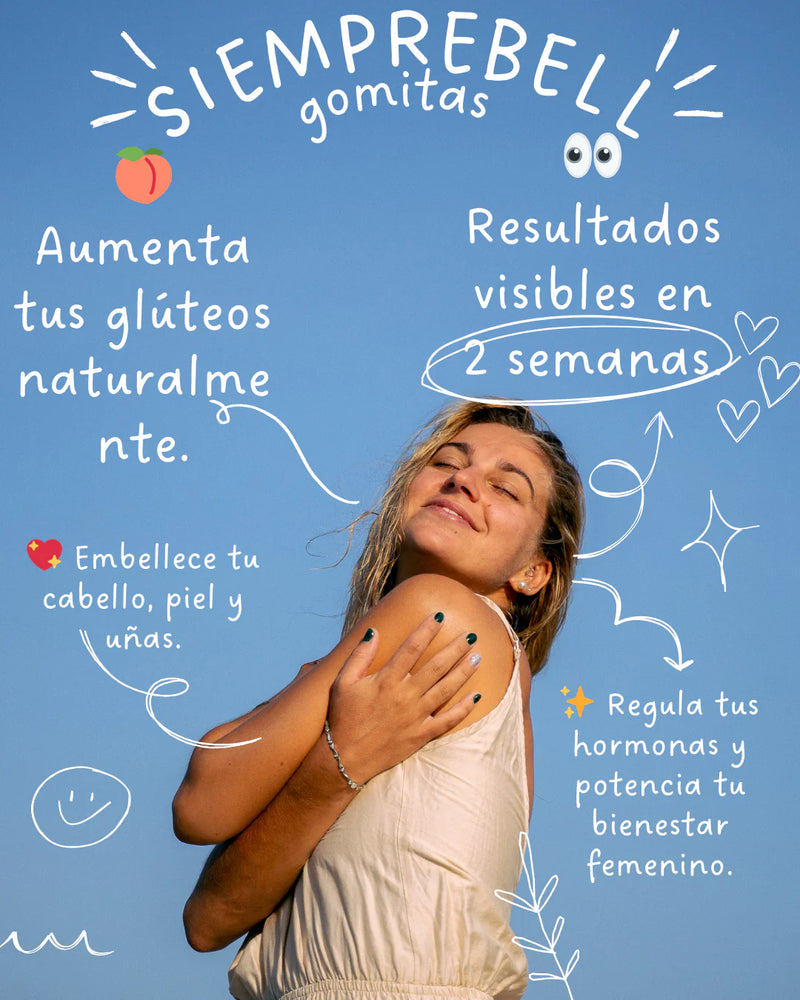 GOMITAS SIEMPREBELL ADULTO - DEFINE TUS CURVAS -50% OFF-